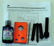 image of 3M 30670 File Belt Arm Service Tool Kit - 60440248601