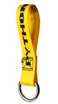 image of 3M DBI-SALA Fall Protection for Tools 1500115 Yellow Lanyard Ring - 1 in Width - 4 in Length - 852684-93011
