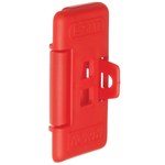 image of Honeywell E-Safe Red Polyamide Wall Switch Lockout - 3 in Width - 3 in Height - HONEYWELL ES01