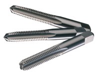 image of Cle-Force 1693 M18x2.5 Bottoming Hand Tap C69310 - 4 Flute - Bright - 4.0312 in Overall Length - High-Speed Steel