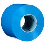 image of 3M 971 Blue Durable Floor Marking Tape - 4 in Width x 36 yd Length - 17 mil Thick - 40986
