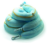image of Brady ENV Blue Polypropylene 32 gal Absorbent Boom 107704 - 5 in Width - 10 ft Length - 662706-14105