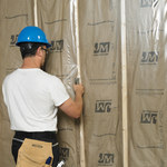 image of Clear Poly Sheeting - 8 ft x 100 ft - 6 mil Thick - 13415