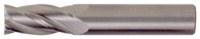 image of Bassett End Mill B51252 - 3/16 in - Carbide - 4 Flute - 3/16 in Straight Shank