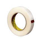 image of 3M Scotch 864 Clear Filament Strapping Tape - 36 mm Width x 55 m Length - 5.6 mil Thick - 88250