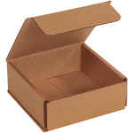 image of Kraft Corrugated Mailers - 5 in x 5 in x 2 in - 13097