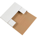 image of Oyster White Easy-Fold Mailers - 9.125 in x 12.125 in x 2 in - 2758