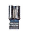 image of 3M Scotchlok MU14-187DF/FLAGX Blue Butted Non-Insulated Plastic Butted Quick-Disconnect Terminal - 0.47 in Length - 0.25 in Max Insulation Outside Diameter - 0.095 in Inside Diameter - 59089