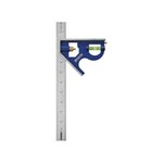 image of Irwin Zinc Combination Square - 12 in Length - 1794469