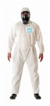 image of Ansell Microchem AlphaTec Chemical-Resistant Coveralls 68-2000C WH20-B-92-129-07 - Size 3XL - White - 06000