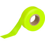 image of Brady Fluorescent Lime Green Flagging Tape - 1.188 in Width x 150 ft Length - 58348