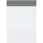 image of White Expansion Poly Mailers - 13 in x 16 in x 2 in - 2.5 mil Thick - 3721