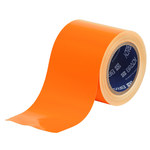 image of Brady GuideStripe Orange Marking Tape - 4 in Width x 100 ft Length - 0.004 in Thick - 64975