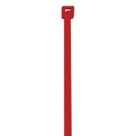 image of Red Colored Cable Ties -.10 in x 4 in - 8159