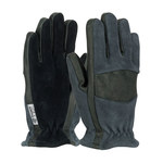 image of PIP Smokeshow 910-P775 Black Large Cowhide Firefighting Glove - 10.5 in Length - 910-P775/L