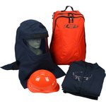 image of PIP Arc Flash Protection Kit 9150-54VULT/L - Size Large - Navy - 33268