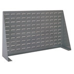 image of Akro-Mils Akrobin 750 lb Gray Cold Rolled Steel 16 ga Single Sided Louvered Panel - 52 in Overall Length - 5/16 in Width - 34 1/8 in Height - 30655 PANEL
