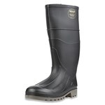 image of Servus Iron Duke Plain Toe Work Boots 18802 - Size 9 - Black - PVC Upper Material