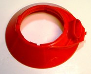 image of 3M Random Orbital Sander - Two-Hand Multihole Shroud Red 30345