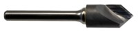 image of Cleveland 11001 90° Countersink C46343 - 1 in - Carbide - 1 Flute - 1/2 in Straight Shank