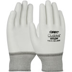 image of PIP QRP Qualaknit 91-7 White Large Polyester General Purpose Gloves - Uncoated - 91-723