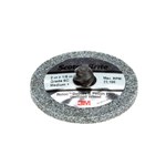image of 3M Scotch-Brite DP-UR Unitized Ceramic Precision-Shaped Grain Hard Roloc Deburr and Finish PRO TR Unitized Quick Change Wheel - Quick Change Attachment - 2 in Diameter - 1/4 in Thickness - 77198