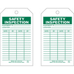 image of Brady 86611 Green on White Polyester General Inspection General Inspection Tag - 4 in Width - 7 in Height - B-851