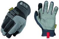 image of Mechanix Wear H25-05 Black 8 Synthetic Leather/Trekdry Mechanic's Gloves - EVA Foam Knuckles Coating - H25-05-008