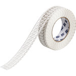 image of Brady Durasleeve DSTHT-15-390-2.5 Die-Cut Printer Label Roll - 0.59 in x 0.163 in - Polypropylene - White - B-390 - 19301