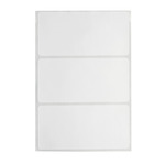 image of Brady J-373-2595 Die-Cut Printer Label Roll - 3.875 in x 1.9 in - Vinyl - White - B-2595 - 62511
