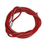 image of Brady Red Lockout Cable 45350 - 10 ft Length - 754476-45350