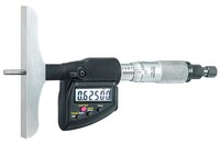 image of Starrett Electronic Digital Micrometer Depth Gauge - 4 in Length - 5/32 in Diameter - 749.1MEBZ-150