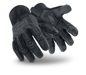 image of HexArmor Hex1 2125 Black 9 Goatskin Goat Skin Leather Cut and Sewn Work Gloves - 2125-BLK SZ 9