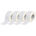 image of Bradybondz XTHT-18-8423-5 Die-Cut Printer Label Roll - 3 in x 1 in - Polyester - White - B-8423 - 62109