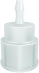 image of Justrite Polypropylene Spigot Fitting - 2.3 in Height - 697841-18239