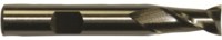 image of Cleveland End Mill C75133 - 9/16 in - M42 High-Speed Steel - 8% Cobalt - 2 Flute - 1/2 in Straight w/ Weldon Flats Shank