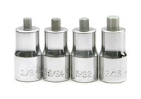 image of Williams JHWWSM-4TRC Bit Socket - 1/4 in Stubby Hex Drive - 91827