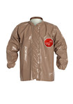 image of DuPont Tan Large Tychem 5000 Chemical Resistant Jacket - C3670TTNLG0006JF