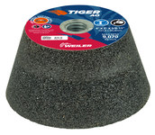 image of Weiler Tiger AO Portable Grinding Cup Wheels 68350 - 4 in - Aluminum Oxide - 16 - Q