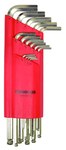 image of Bondhus BriteGuard Extra Long Arm Stubby Ball End L-Wrench Set 17095