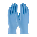 image of PIP Ambi-dex 63-332 Blue Large Powdered Disposable Gloves - Industrial Grade - 9 in Length - Rough Finish - 5 mil Thick - 63-332/L