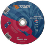 image of Weiler Tiger AO Grinding Wheel 57137 - 9 in - Aluminum Oxide - 24 - R