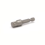 image of Irwin Socket Adapter 93784 - 3/8 in Male Square - 2 in Length - Steel