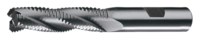 image of Cleveland End Mill C31199 - 1 in - M42 High-Speed Steel - 8% Cobalt - 5 Flute - 1 in Straight w/ Weldon Flats Shank