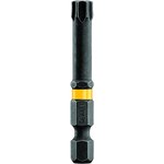 image of Dewalt IMPACT READY T40 Torx Flextorq Power Bit DWA2TX40IRB - 1/4 in Shank - S2 Steel - 2 in Length - 34126