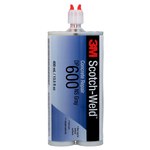 3M Scotch-Weld DP600NS Asphalt & Concrete Sealant - Gray Liquid 400 ml Cartridge - 98312