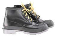 image of Dunlop Chemical-Resistant Boots 86104 861040900 - Size 9 - Polyurethane/PVC - Black - 10802