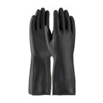 image of PIP Assurance 52-3665 Black Large Unsupported Chemical-Resistant Gloves - 12.6 in Length - 28 mil Thick - 52-3665/L
