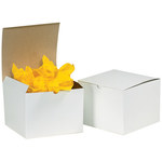 image of White White Gift Boxes - 8.5 in x 17 in x 8.5 in - 3354