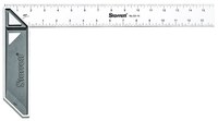 image of Starrett Stainless Steel Carpenters' Try Square - 14 in Length - 1 3/4 in Wide - 1/16 in Thick - K53-14-N